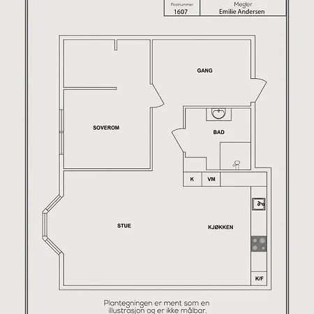 Apartment Long Og Sort Term Right In The Center Fredrikstad